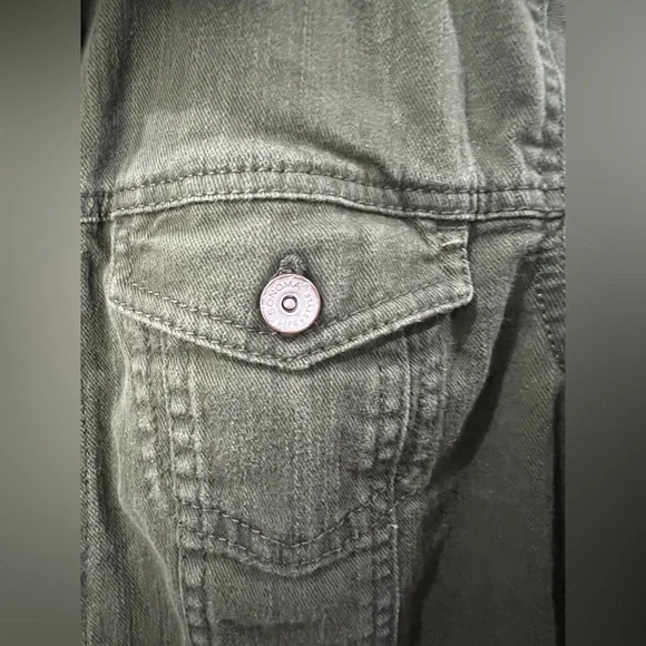 Sonoma Green Jean Jacket - Picture 4 of 5